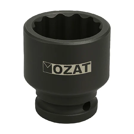 1 1-2 inch 12 point standard length impact socket