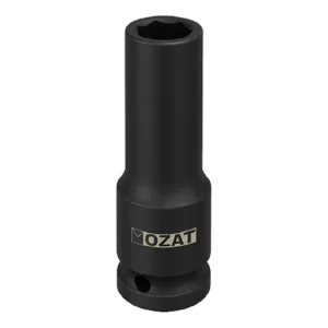 1-2 inch 6 point magnetic impact socket long length