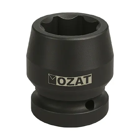 1 inch square drive 8 point impact socket standard length