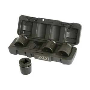 3-4 inch drive 4 pcs. ozat impact sockets standard length set-12-03