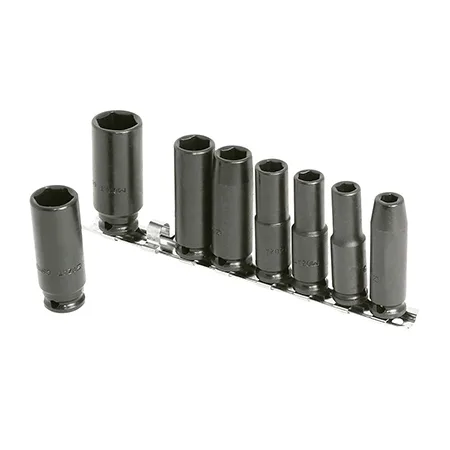 3-8 drive 8 pcs. metric 6 point impact sockets set long length set-06-02